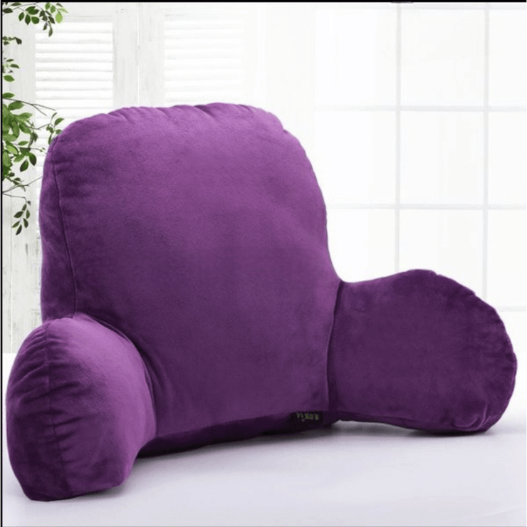 Velvet Backrest Reading Cushion