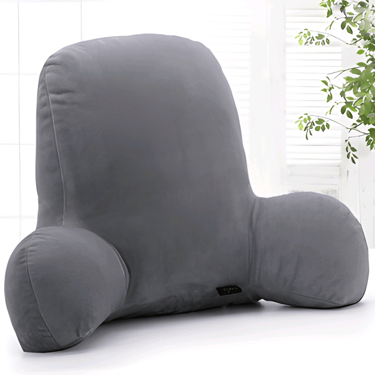 Velvet Backrest Reading Cushion