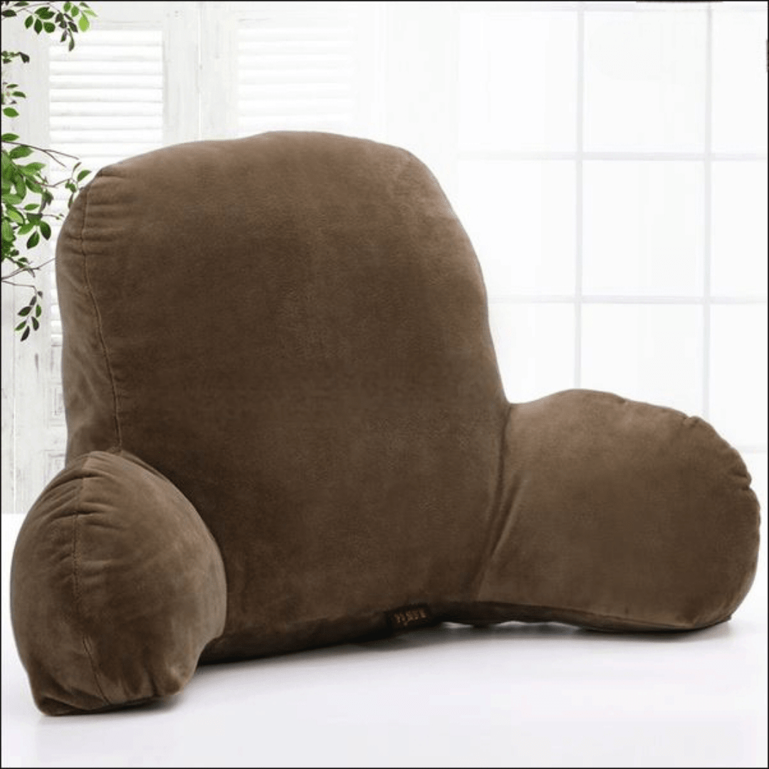 Velvet Backrest Reading Cushion