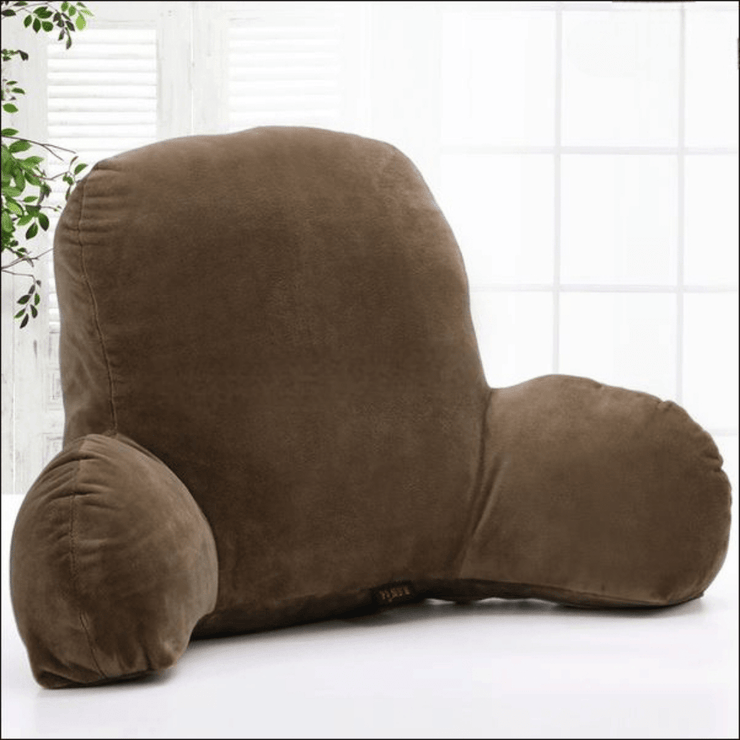 Velvet Backrest Reading Cushion