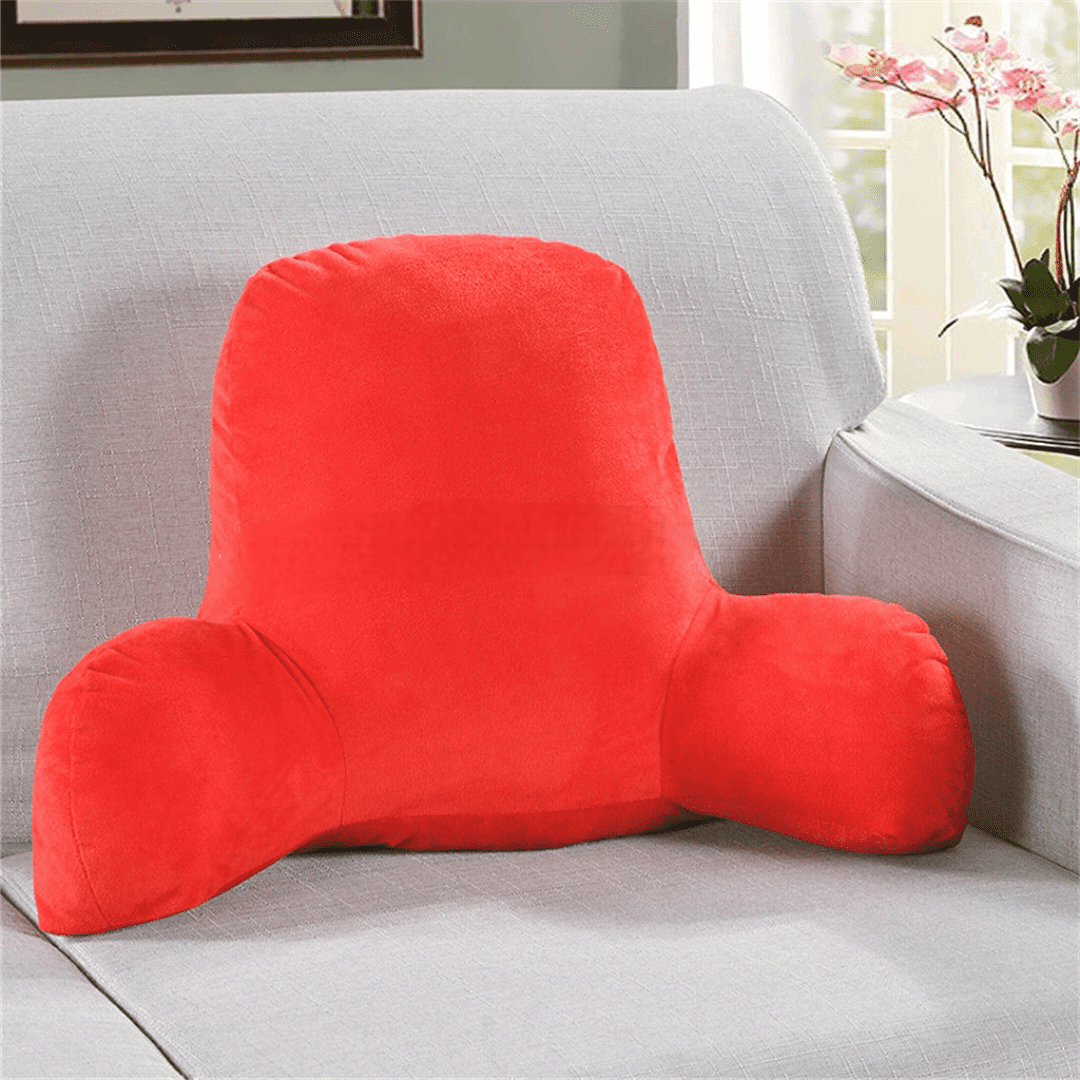 Velvet Backrest Reading Cushion
