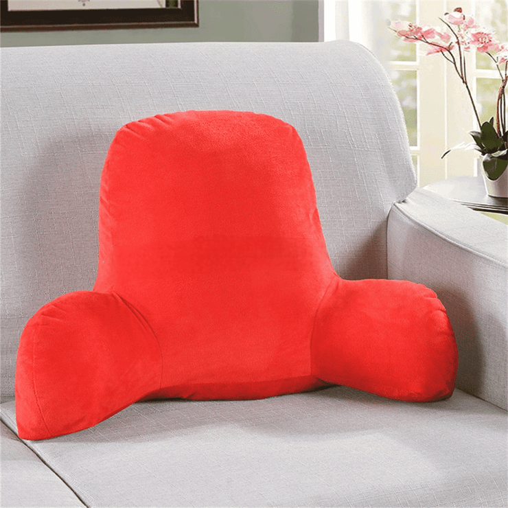 Velvet Backrest Reading Cushion