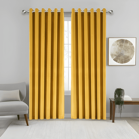 Velvet Curtains - Pack of 2