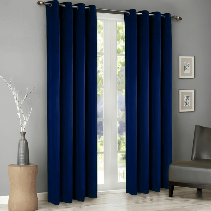 Velvet Curtains - Pack of 2