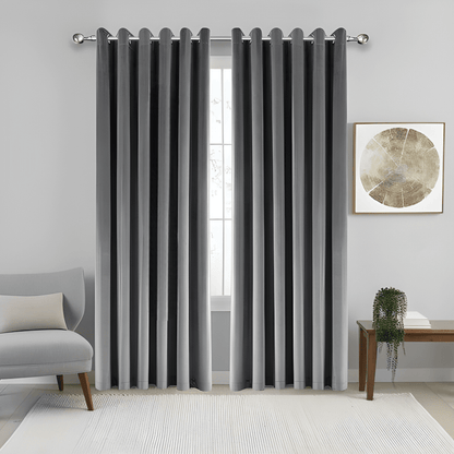 Velvet Curtains - Pack of 2