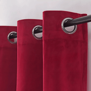 Velvet Curtains - Pack of 2